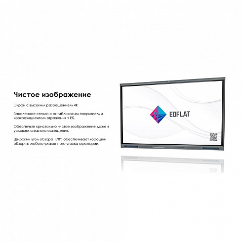 Интерактивная панель EDFLAT EDF86UH 3